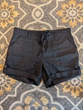 G&L Black Cargo Shorts